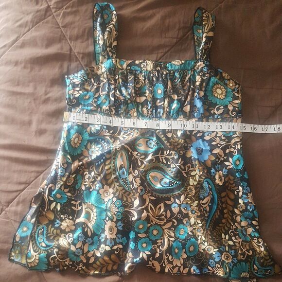 Self Esteem Blouse Tank Top Size Small Y2K Vintage Vintage 90's Paris Hilton - Picture 11 of 12